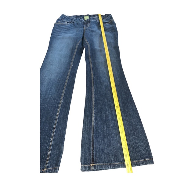 Old Navy Dark Blue Maternity Bootcut Jeans Sz 8 - Picture 6 of 8